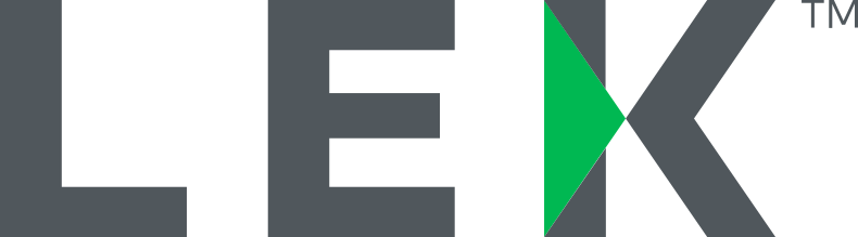 Logo for LEK